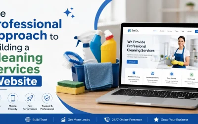 The Professional Approach to Building a Cleaning Services Website